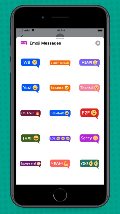 Emoji Message Bubbles