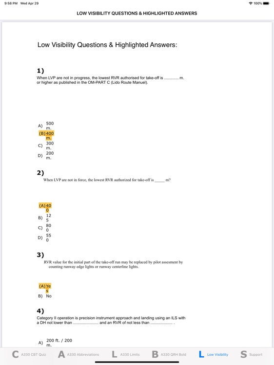 A330 CBT Quiz screenshot-9