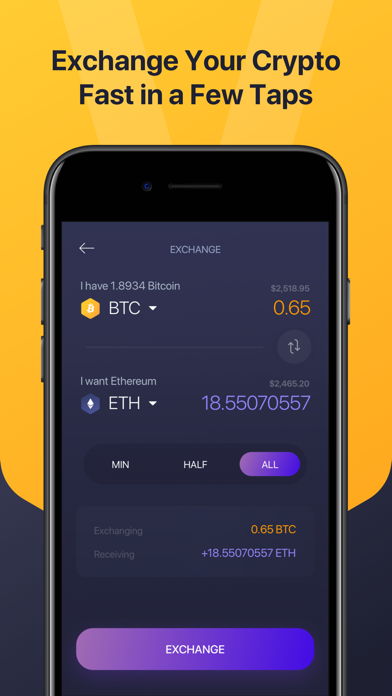 Exodus: Crypto Bitcoin Wallet screenshot 4