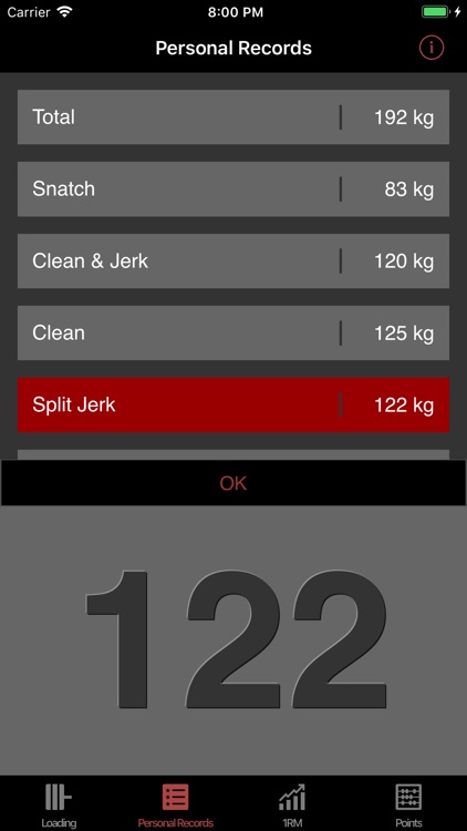 Olympic Weightlifting App