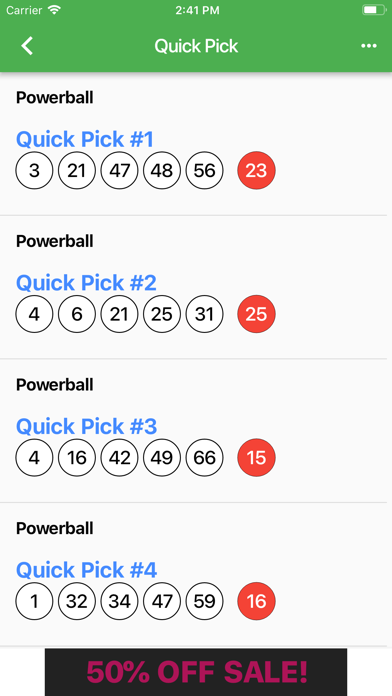 GA Lottery Results screenshot 3