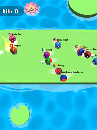 Battle of Ladybug, game for IOS