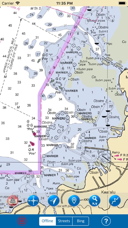 HAWAII ISLANDS – Marine Map HD