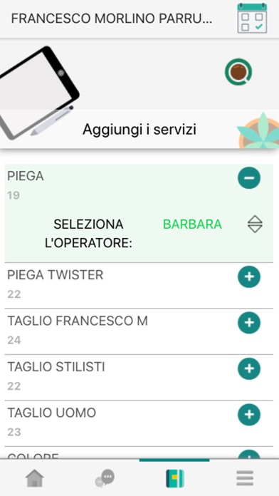 Morlino Francesco parrucchieri screenshot 2