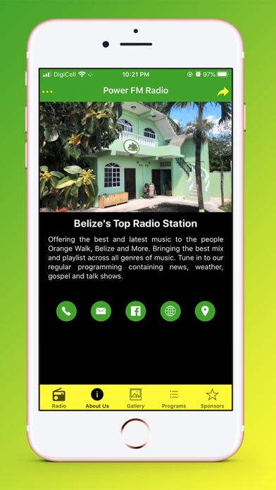 Power FM Belize screenshot 2