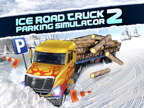 Ice Road Truck Parking Sim на iPad