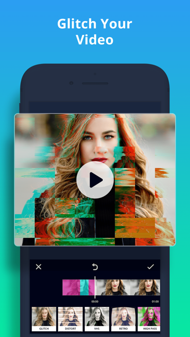 How to cancel & delete Glitch Video- Aesthetic Effect from iphone & ipad 2