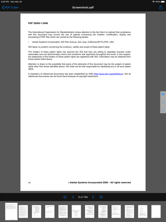Screenshot #5 pour PDF Cutter
