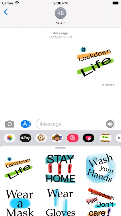 Lockdown Life Stickers