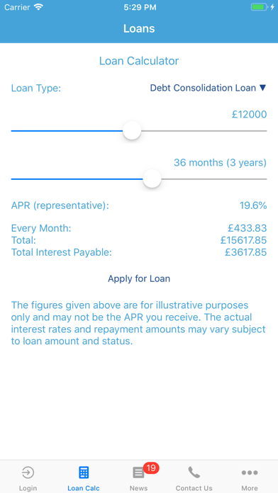 NHS Credit Union Mobile screenshot 2