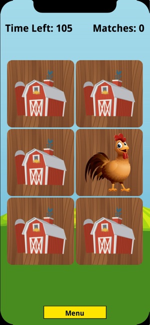 Farm Animal Picture Match