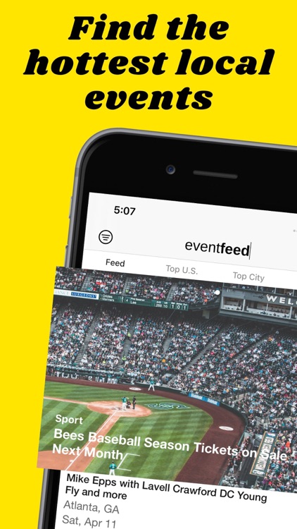 Eventfeed - Find events