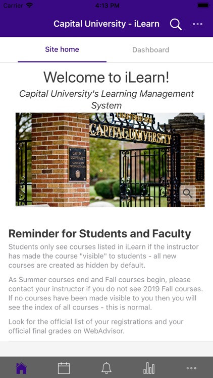 Capital University - iLearn