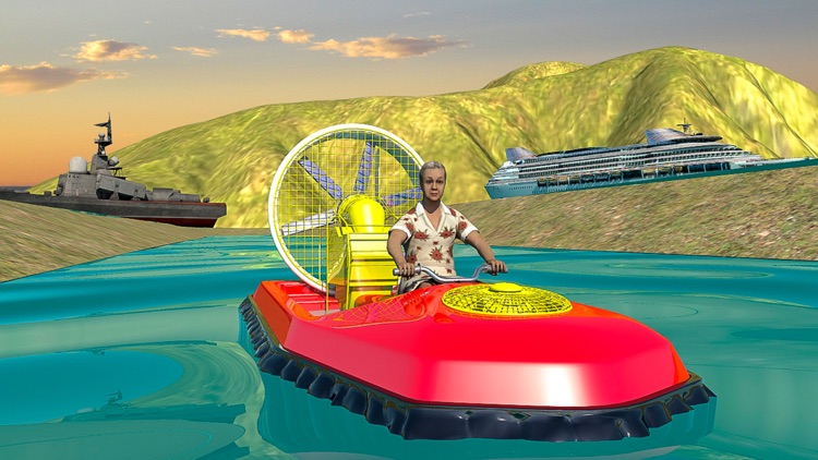 Granny Power Boat Racing Game