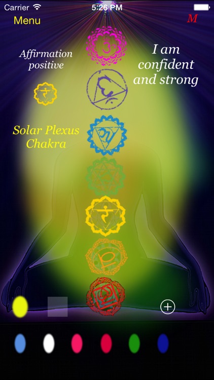 Chakra aura view