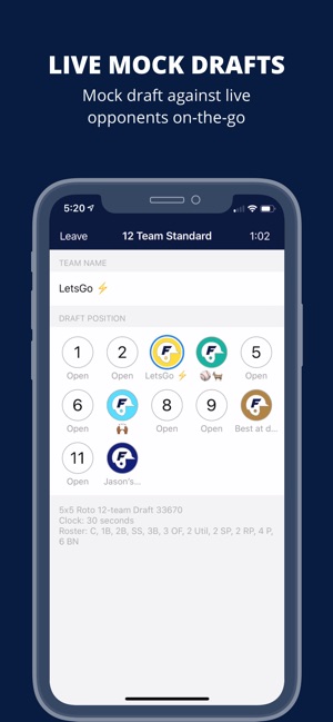 Fantasy Baseball Draft Wizard(圖2)-速報App