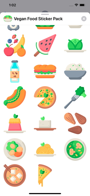 Vegan Food Sticker Pack(圖3)-速報App