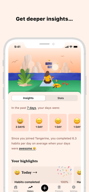 Tangerine: Self-care & Goals(圖8)-速報App