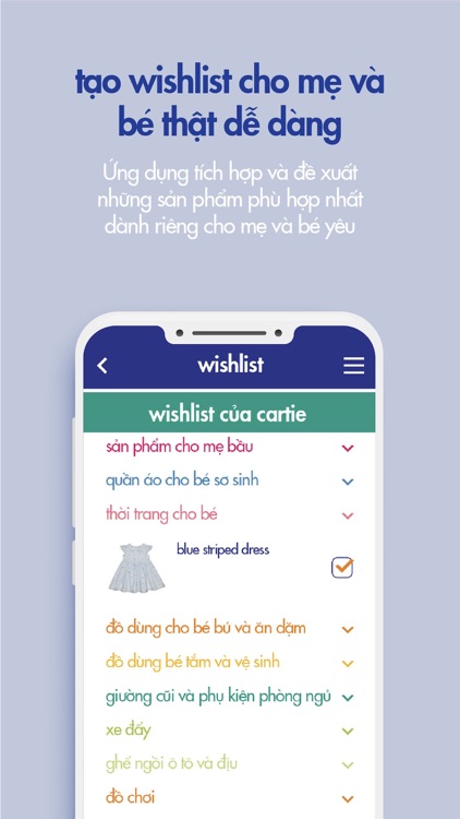 Mothercare Vietnam Wishlist screenshot-5