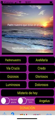 Screenshot 2 Rezar - Oraciones basicas iphone