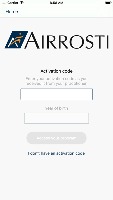 Airrosti Remote Recovery screenshot 2