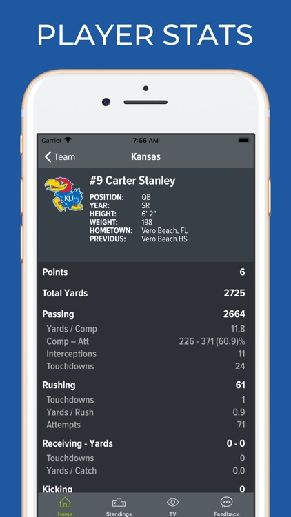 Kansas Football Schedules screenshot-3