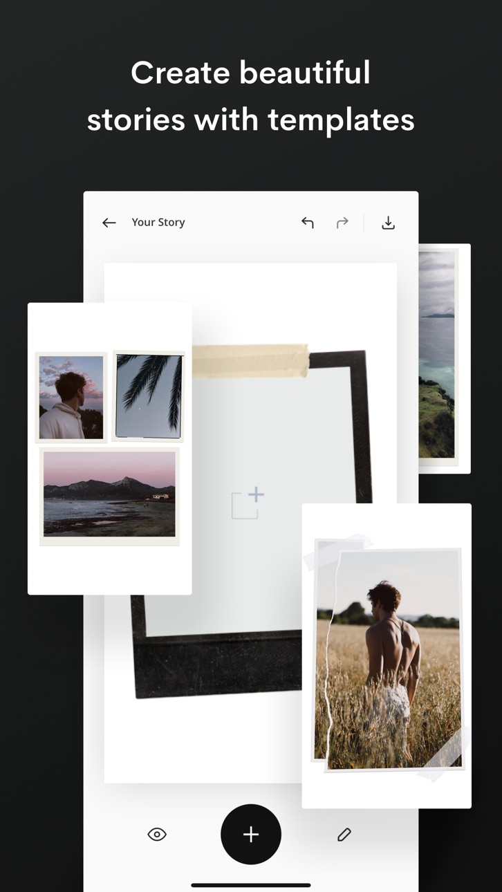 Unfold — Create Stories Modded screenshot 4 - iOS app interface
