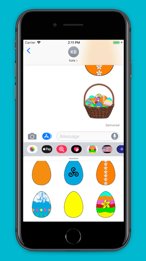 Easter Eggs Sticker Pack(圖4)-速報App