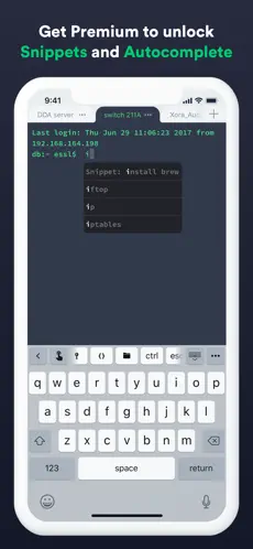 Screenshot 6 Termius - SSH client iphone