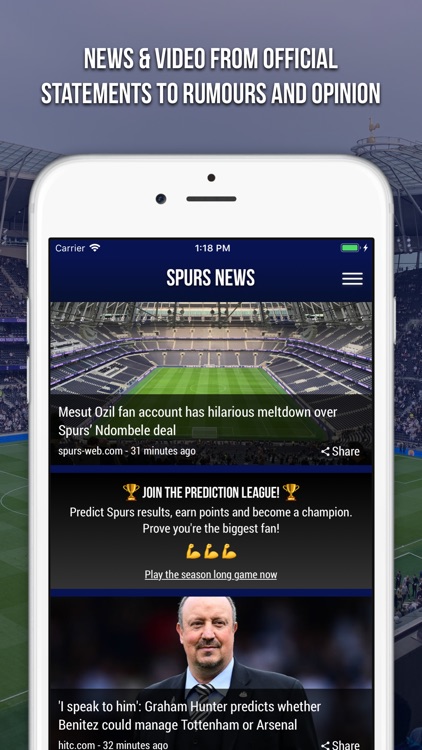 Spurs News App