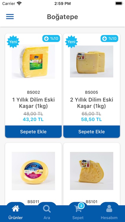 Boğatepe Süt Ürünleri