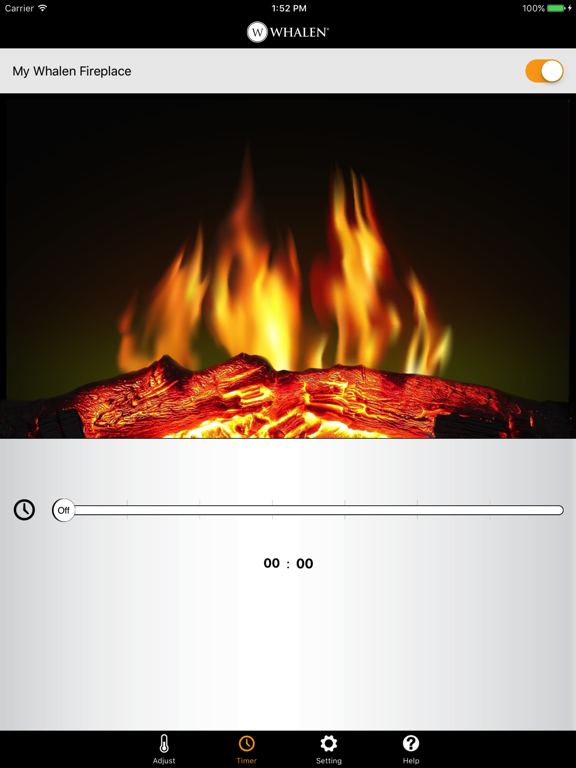 Whalen Bluetooth Fireplace screenshot 2