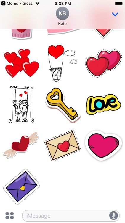 Cute Valentine's Day Stickers! screenshot-4