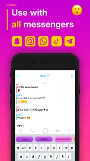 fonts for social networks iphone screenshot 3