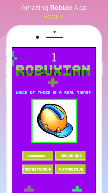 Robux On Roblox App