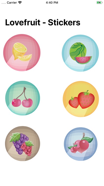Lovefruit - Stickers