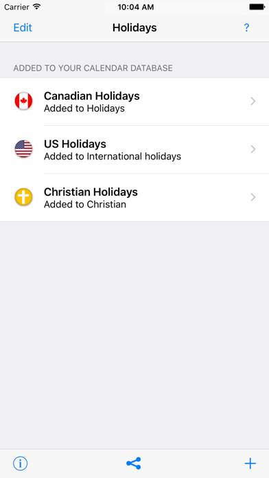 How to cancel & delete Canadian Holidays from iphone & ipad 4