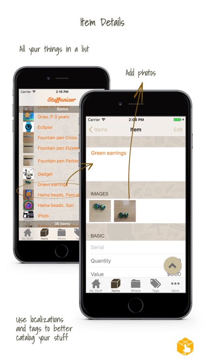 Stuffanizer: home inventory