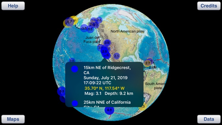 Earthquake Finder