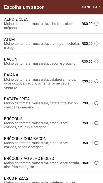 Brus Pizzas Delivery screenshot-3