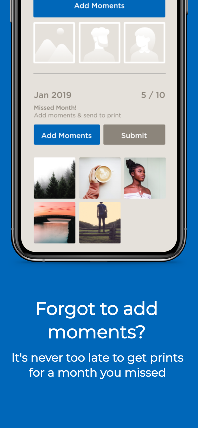 timeshel- monthly photo prints