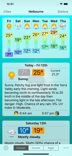 Oz Weather Plus(圖1)-速報App