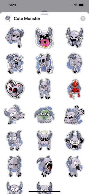 Cute Monster Sticker Pack