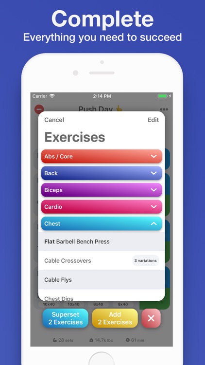 Weightlifting App screenshot-7