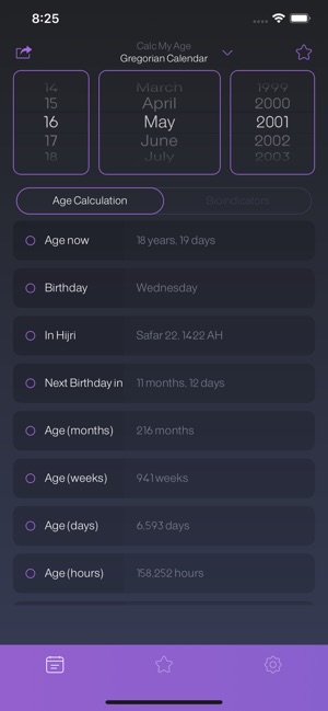 Calculate My Age~ How Old Am I