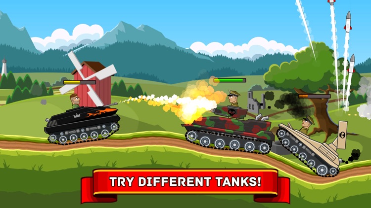 Hills of Steel screenshot-3