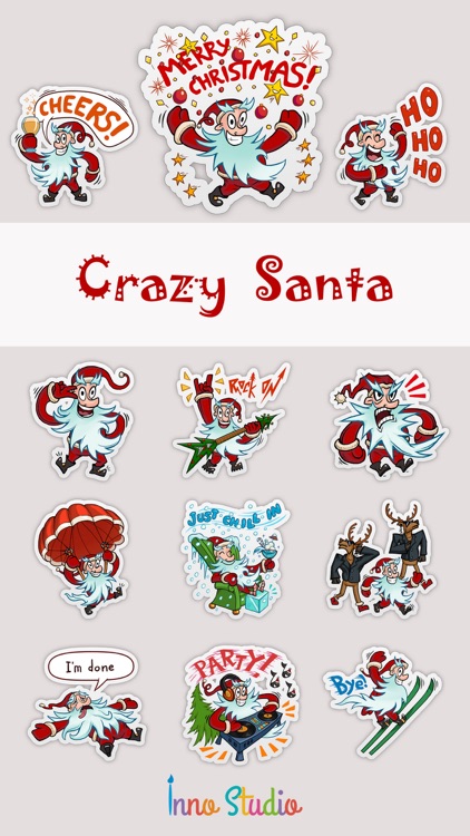 Crazy Santa by Inno Studio
