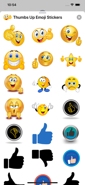 Thumbs Up Emoji Stickers(圖2)-速報App