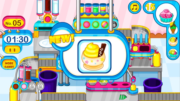Cooking colorful ice cream screenshot-4