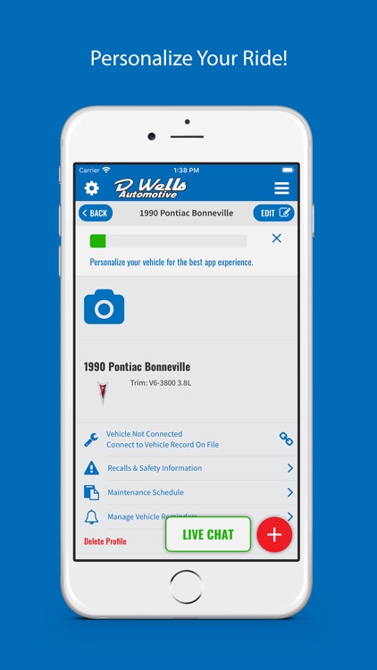 D. Wells Automotive Service screenshot-3